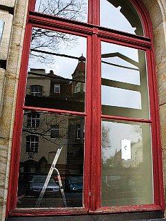 100 Jahre altes Fenster / Kastenfenster vor Instandsetzung