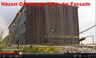Häuser-Dämmung: Gift in der Fassade NDR Panorama 9.10.2012