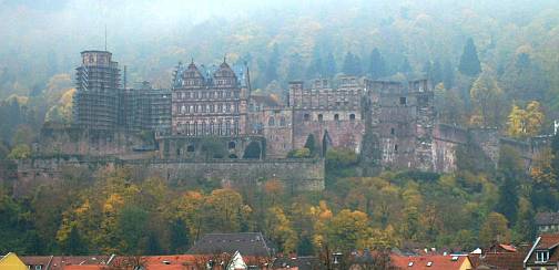Das Heidelberger Schloß - Schloß / Castle / Chateau / Slott / Zamek Heidelberg