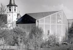Sanierung teurer als Neubau - Betonkirche 60er: Katholische Sankt-Immina-Kirche in Himmelstadt