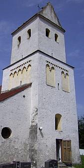 medieval village church in Bavaria