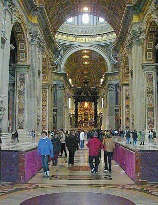 Roma, S. Pietro, St. Peter, Piazza S. Pietro Arkaden Bernini