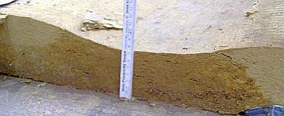 Dachisolierung: Aufgefeuchtete Mineralwollplatte-Dachdämmung
