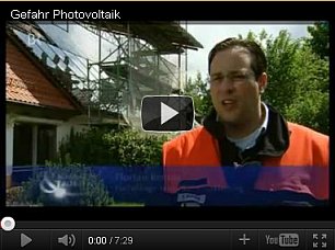 Bayerischer Rundfunk BR 2010: Gefahr Photovoltaik