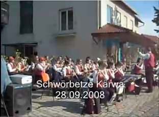Schwörbetze Kärwa 2008 mit der Schwürbitzer Blaskapelle - Böhmischer Traum