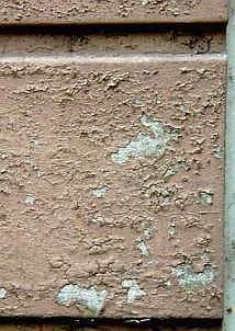 Vernice sintetica della resina sulla pietra naturale e sull'intonaco - danneggiati presto